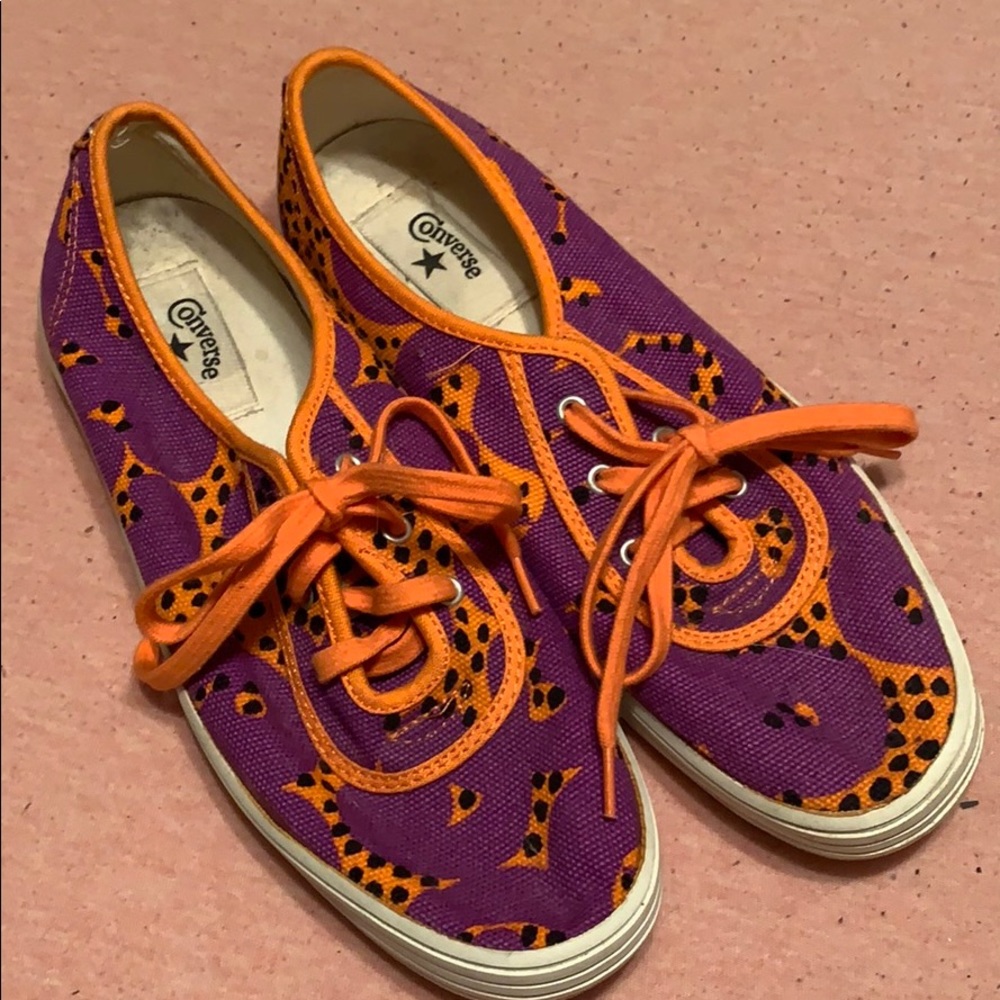 Converse & Marimeko lace up shoes